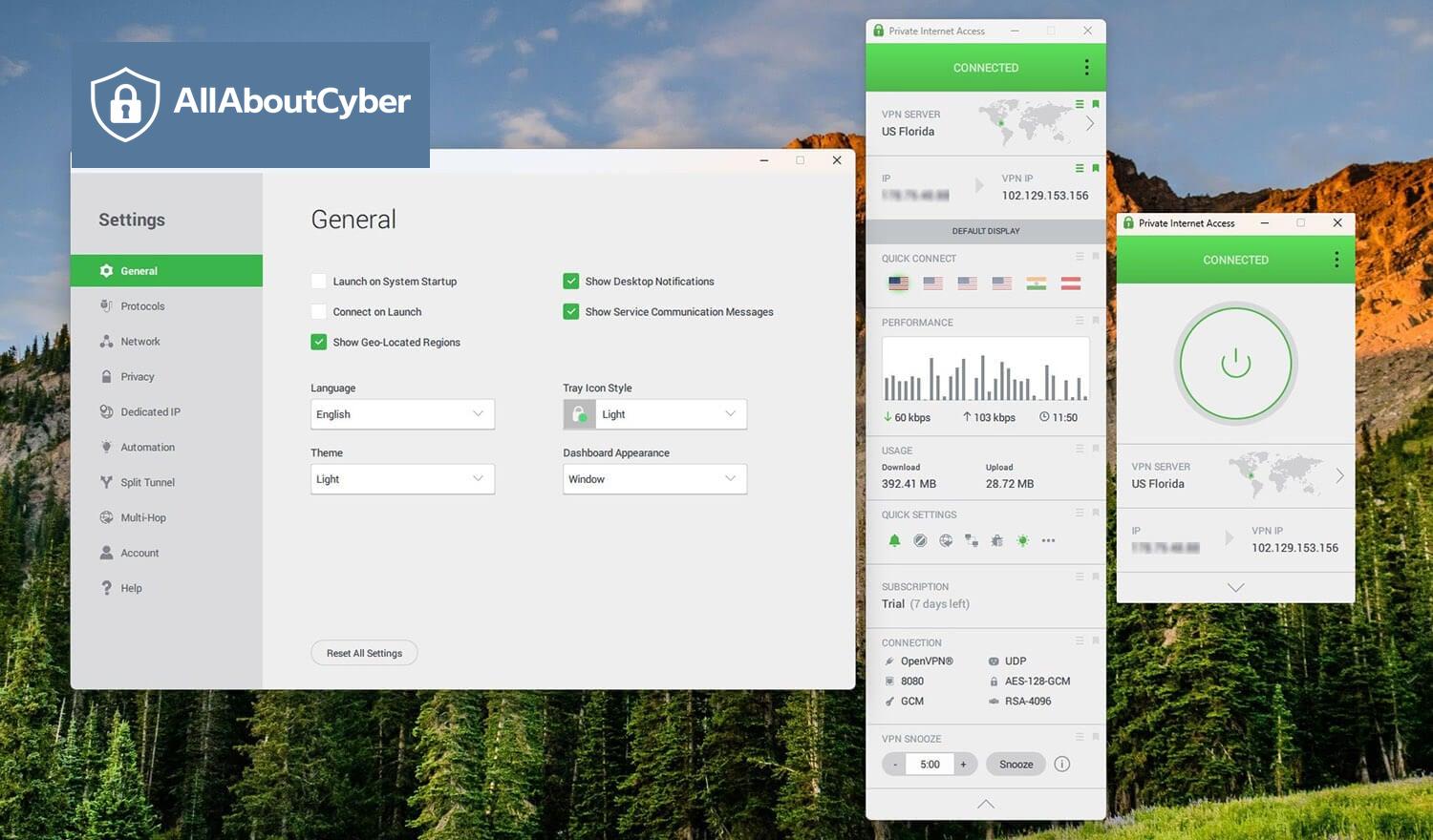 Private Internet Access Review App