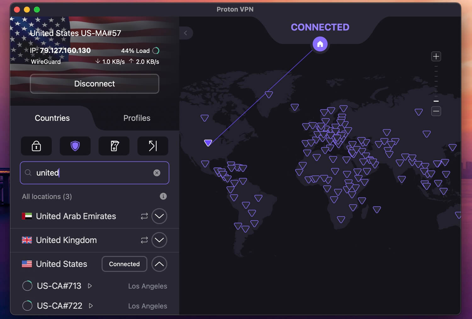 Proton VPN Mac App